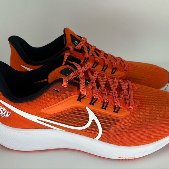 Nike Zoom Pegasus 39 Sz 8 OSU Cowboys Running Shoes Mens Orange Style DR1969-800 - Picture 1 of 10